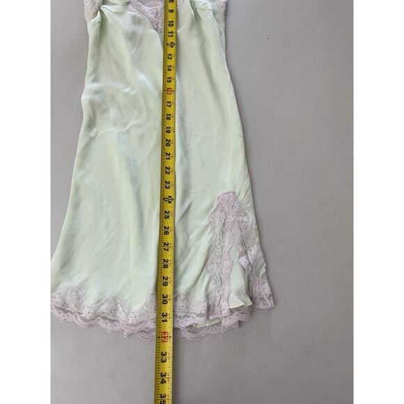 Y2K Regency Coquette Fairy Slip Cami Dress XS Cottage Dainty Whimsical Goddess - Picture 11 of 14